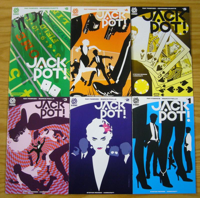 Jackpot! #1-6 VF/NM complete series - con artists - aftershock comics set lot