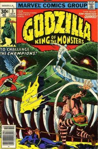 Godzilla #3 FN ; Marvel | Black Widow Hercules Champions