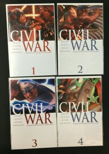 MARVEL COMICS CIVIL WAR #1-7 PLUS 17 TIE IN COMICS VF-NM