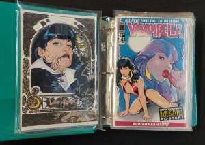 Vampirella Collection Binder - Various Runs incl. 1st Run (Mid-High) 25 pc Lot