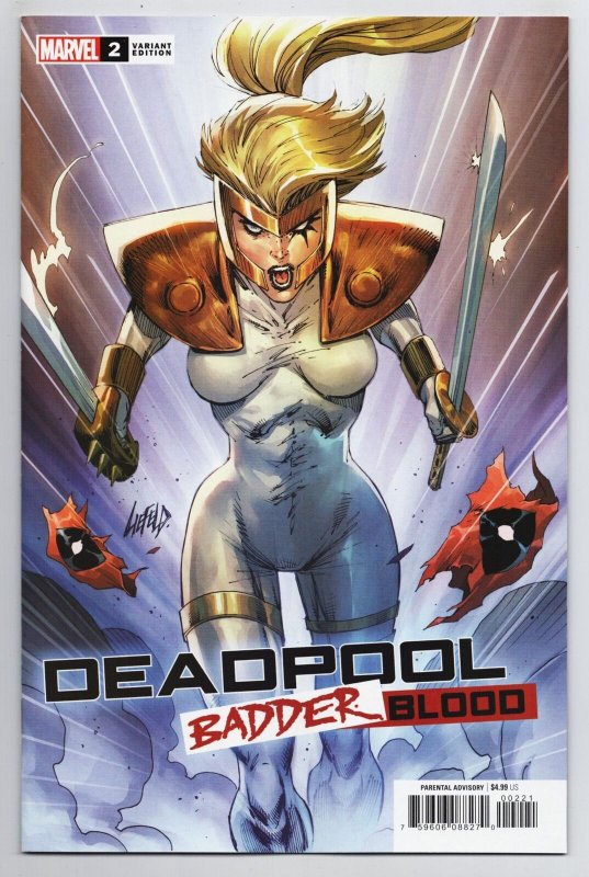Deadpool Badder Blood #2 Liefeld Variant (Marvel, 2023) NM