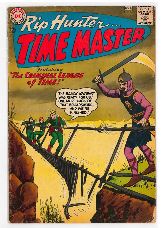 Rip Hunter Time Master (1961) #16 FN