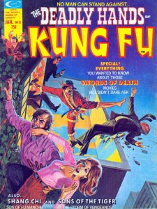 Deadly Hands of Kung Fu #8 COVERLESS ; Marvel | low grade comic Shang-Chi