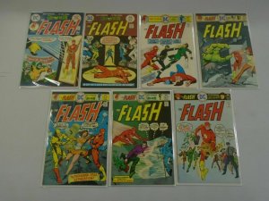 Flash lot 7 different 25c covers #231-239 avg 5.0 VG FN (1975-76 1st Series)