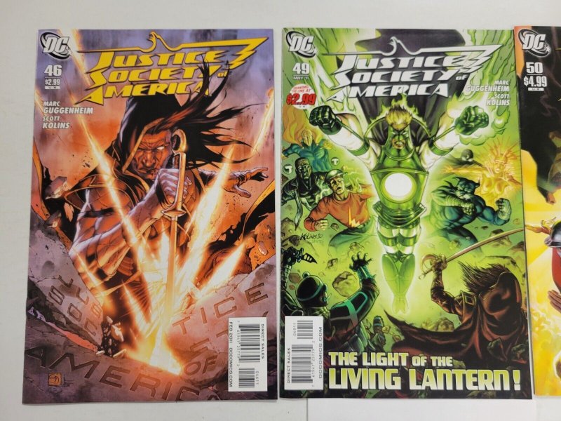 3 Justice Society of America DC Comic Books #46 49 50 80 TJ15