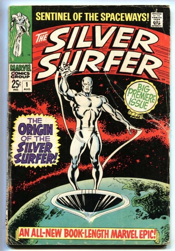 SILVER SURFER #1 1968-Marvel Silver-Age comic book G