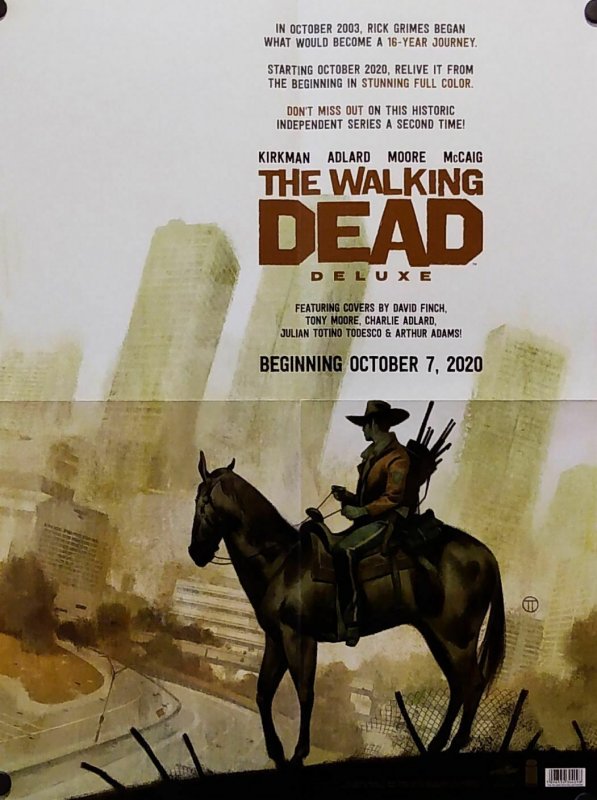 Walking Dead Deluxe Folded Promo Poster (18 x 24) New! [FP39]