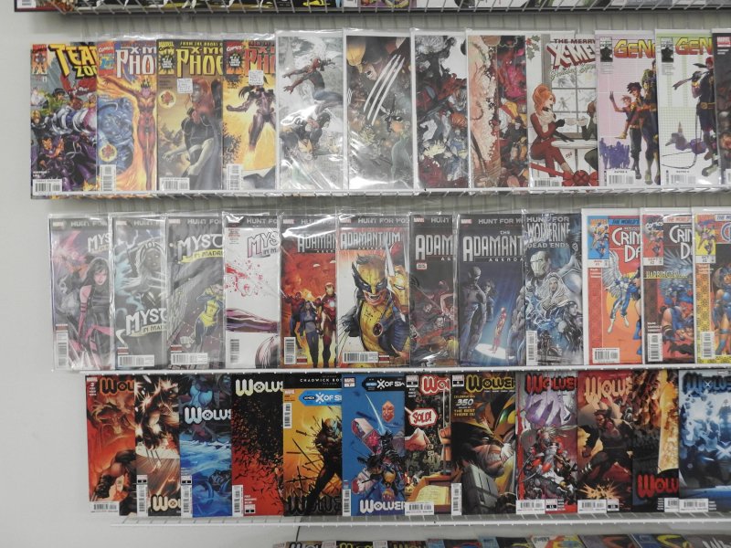 Huge Lot 190+ Comics W/ Wolverine, X-Men, +More! Avg VF- Condition!