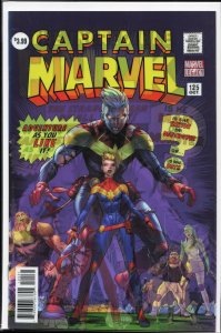 Captain Marvel #125 Second Print Cover (2017) Captain Marvel