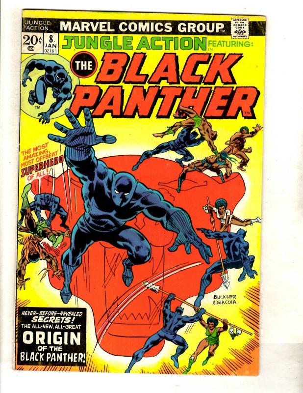 Jungle Action # 8 FN/VF Marvel Comic Book Black Panther Wakanda Vibranium FM5