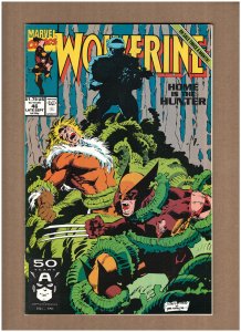 Wolverine #46 Marvel Comics 1991 SABRETOOTH APP. NM- 9.2