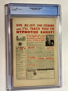 Amazing Spider-man 8 Cgc 4.5 Ow/w Pages Marvel Silver Age 