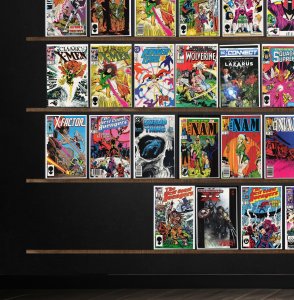 Huge Lot 140+ Comics with West Coast Avengers, The 'Nam, The & & More!