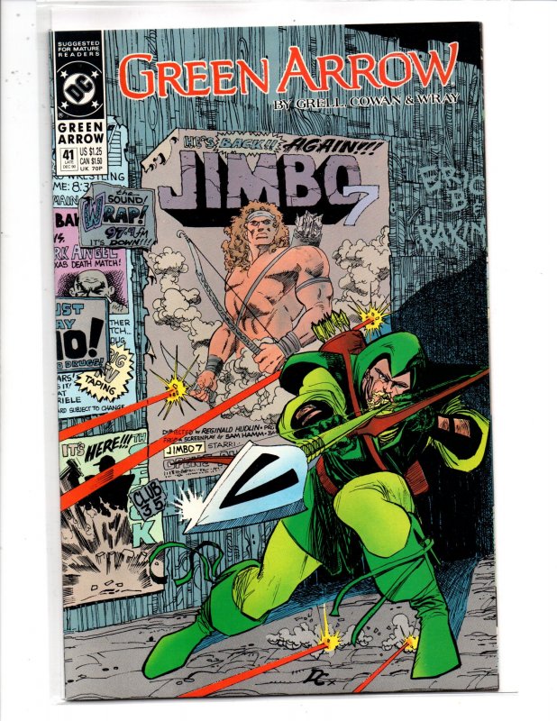 Denys Cowan USA, 1990 Green Arrow # 39 