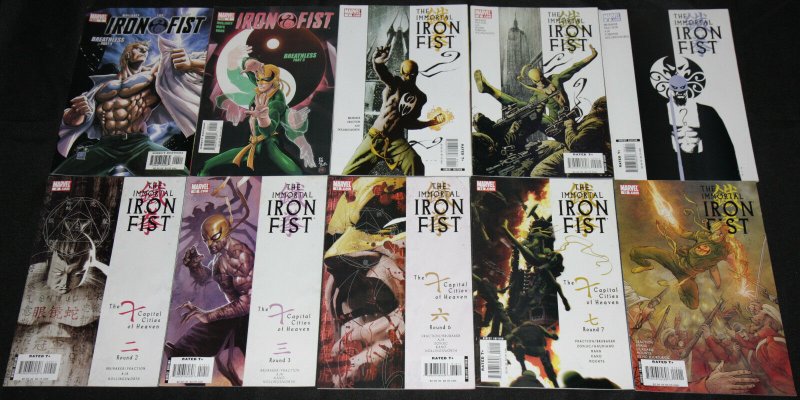 Modern Marvel IRON FIST 23pc Count Mid-High Grade Comic Lot VF-NM Netflix Show