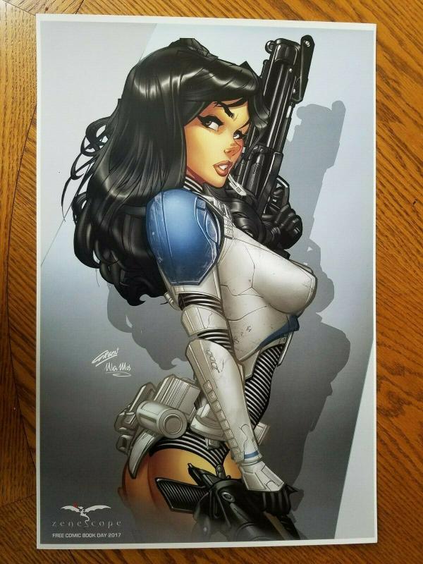 11 x 17 ART PRINT Day of the Dead #4E Zenescope Star Wars Cosplay Paul Green