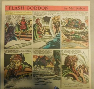 Flash Gordon Sunday Page by Mac Raboy from 3/14/1954  2/3's Full Page Size