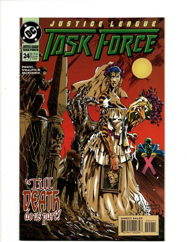 Lot of 10 Justice League Task Force Comics #24 25 26 27 28 29 30 31 32 33 J396