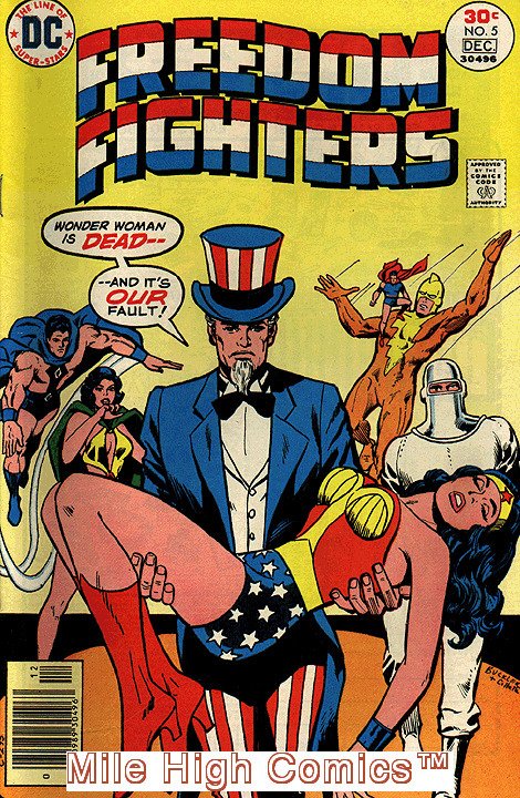 FREEDOM FIGHTERS (1976 Series)  (DC) #5 Fine Comics Book