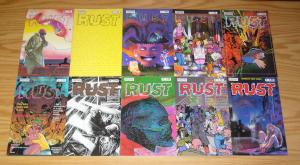 Rust #1-13 VF/NM complete series 1ST TERMINATOR IN COMICS now comics 1987 12