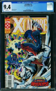 X-Calibre #1 (1995) CGC 9.4 NM