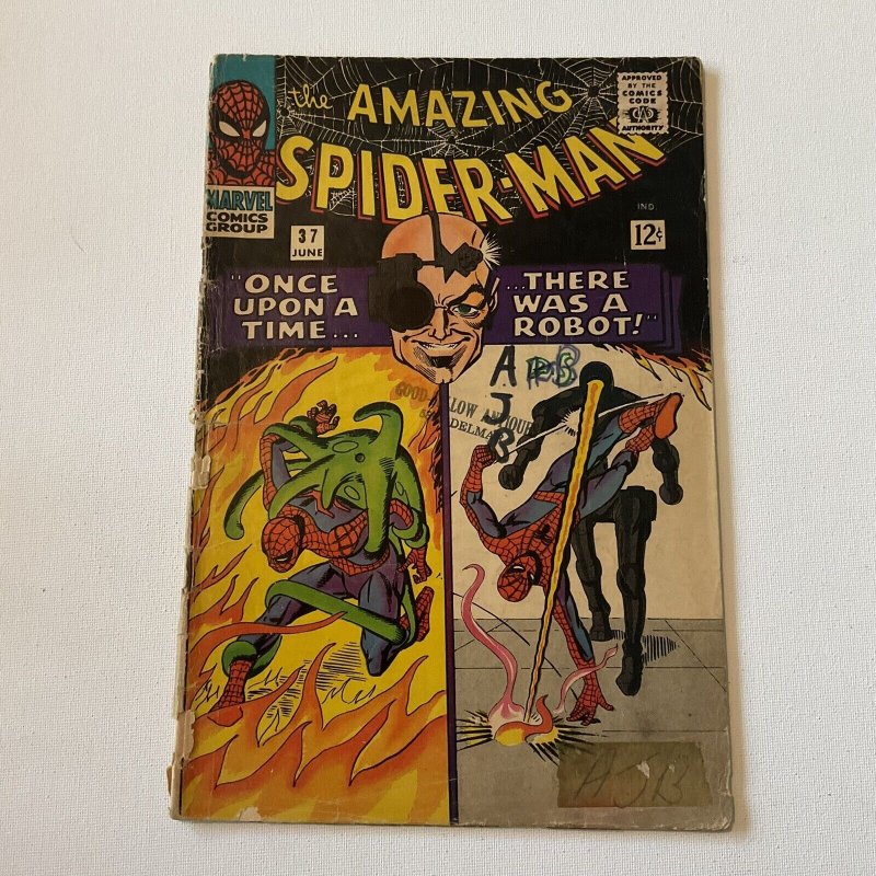 Amazing Spider-Man 37 Good Gd 2.0 Marvel 1966 Norman Osborn