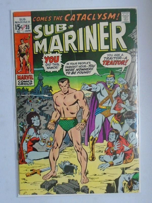 Sub-Mariner (1st Series) #33, 4.0 (1971)