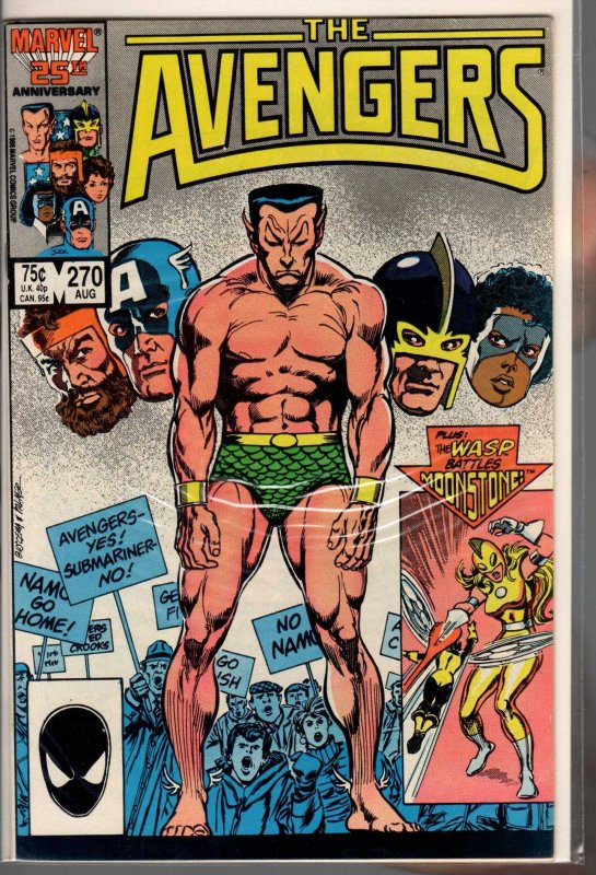 The Avengers #270 Direct Edition (1986) 8.5 VF+