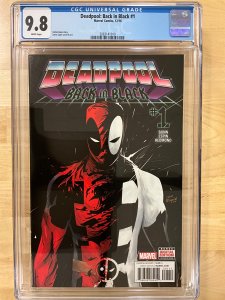 Deadpool: Back In Black #1 (2016) CGC 9.8