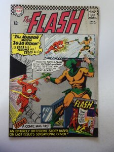 The Flash #161 (1966) VG Cond moisture stains, centerfold detached at 1 staple