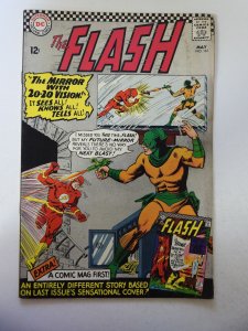 The Flash #161 (1966) VG Cond moisture stains, centerfold detached at 1 staple