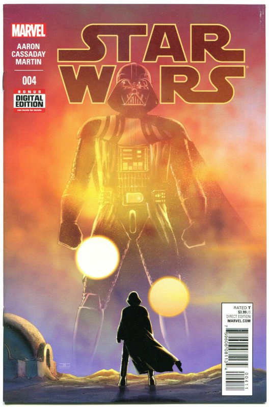 STAR WARS #4, VF+, Luke Skywalker, Darth Vader, 2015, more SW in store