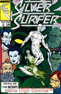 SILVER SURFER  (1987 Series)  (MARVEL) #6 Near Mint Comics Book