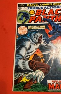 Jungle Action featuring Black Panther #5 1973 Marvel Comics 1st solo book Apps
