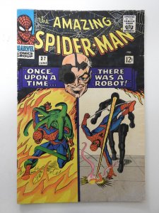 The Amazing Spider-Man #37 (1966) VG Condition moisture stain