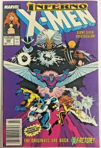 UNCANNY X-MEN#242 FN/VF 1988 (NEWSTAND) MARVEL  COMICS