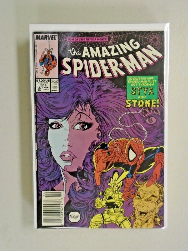 Amazing Spider-Man Lot #309 to #328 - see pics - 11 diff books - 8.0 & up - 1988