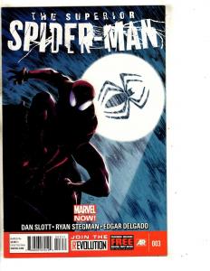 Lot Of 5 Superior Spider-Man Marvel Comic Books # 1 2 3 4 5 Ock Green Goblin J89