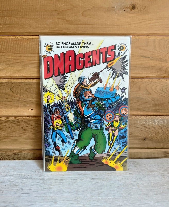 Eclipse Comics The DNAgents #1 Vintage 1983