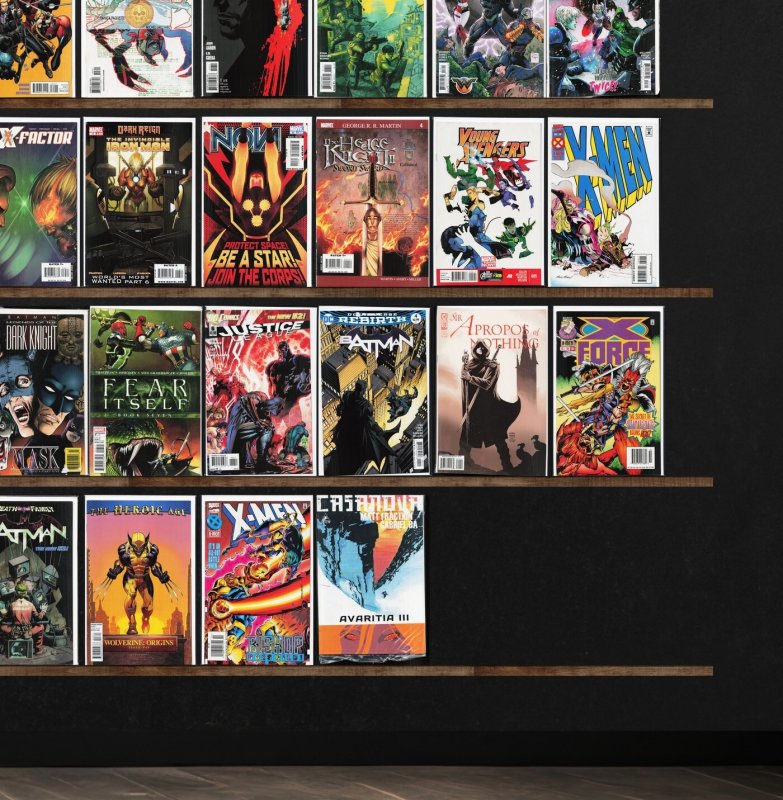 Huge Lot 150+ Comics with Batman, Starman, Justice League & More!