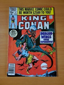 King Conan #3 Newsstand Variant ~ VERY FINE VF ~ 1980 Marvel Comics