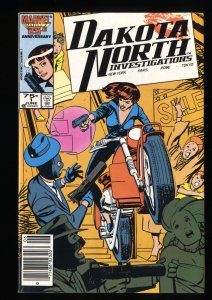 Dakota North #1 VF+ 8.5 Newsstand Variant