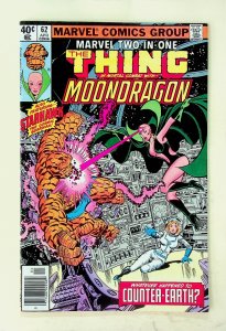 Marvel Two-In-One #62 Marvel The Thing Moondragon 1979 Direct Edition
