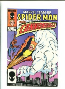 MARVEL TEAM UP #149 - SPIDERMAN AND CANNONBALL (8.0) 1985