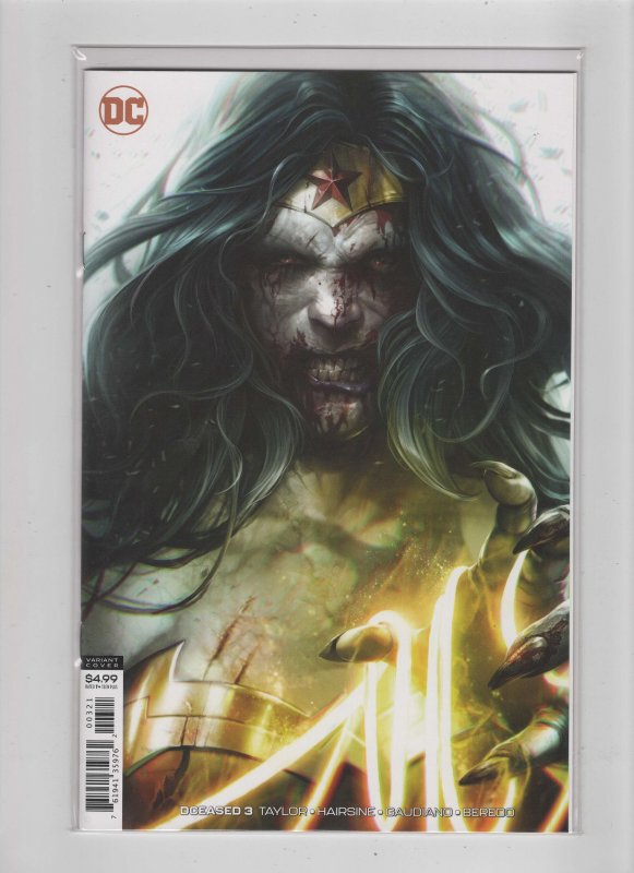 DCeased #1 thru 6  Mattina Covers (2019)