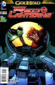 Red Lanterns #37 VF ; DC | New 52 Godhead Act 3 Part 4