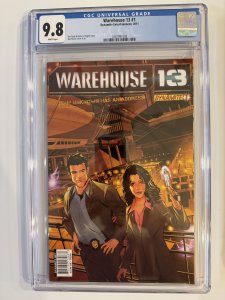 WAREHOUSE 13 #1 CGC 9.8 - Only 1 in CGC CENSUS Dynamite Entertain (2011)