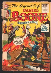 Legends Of Daniel Boone #5  1956 - DC  -P/FR - Comic Book