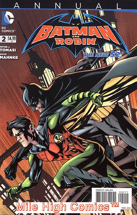 BATMAN & ROBIN ANNUAL (2013 Series) #2 Very Good Comics Book