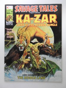 Savage Tales #9 (1975) Dark Island of Doom! Fine- Condition!